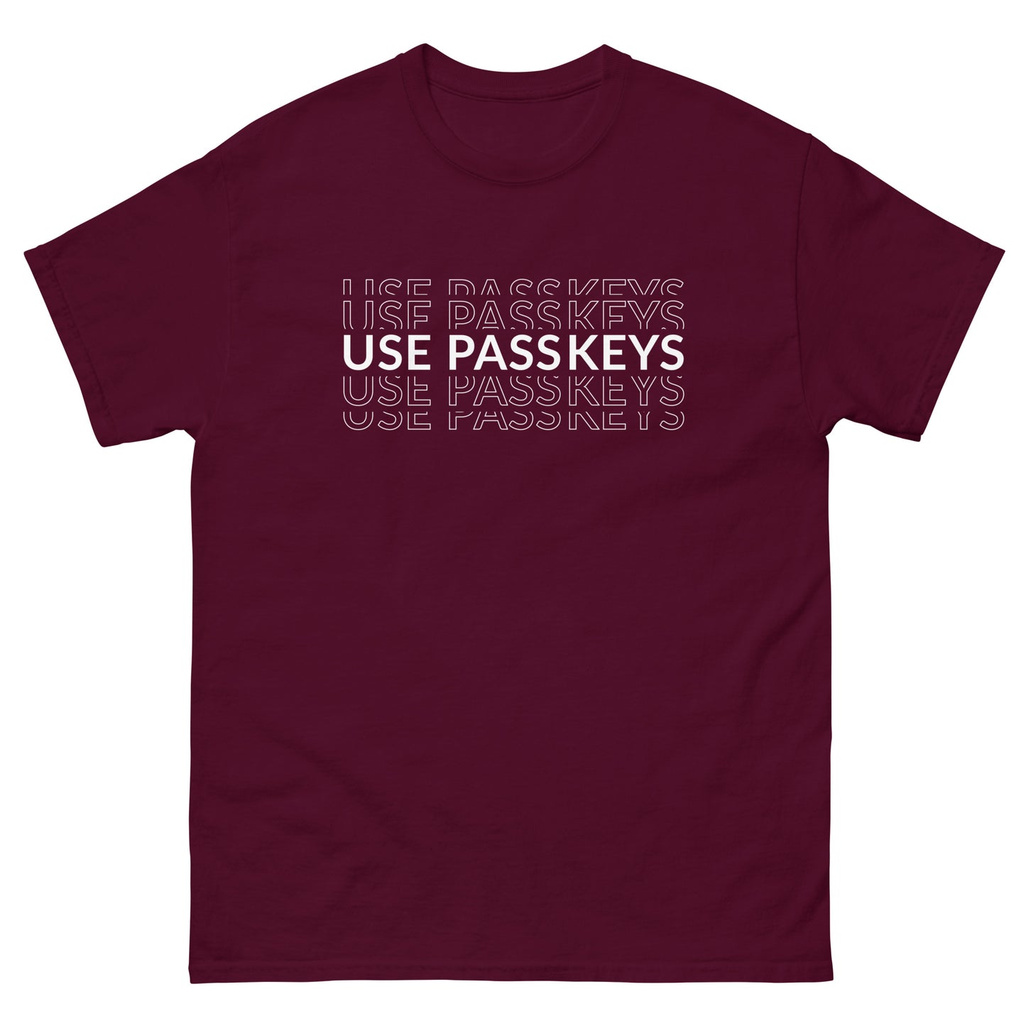 Use Passkeys - Classic Fit Tee