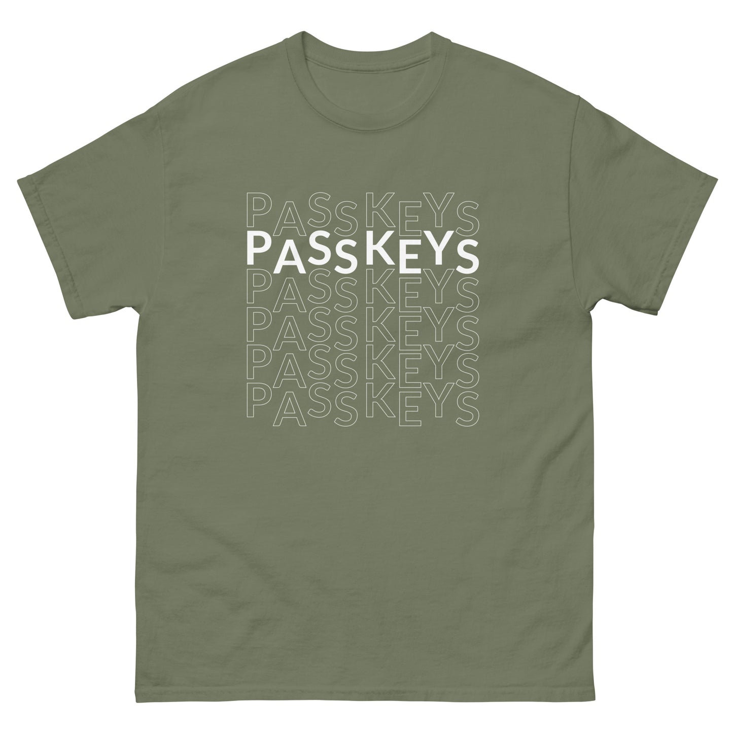 Passkeys on Repeat - Classic Fit Tee