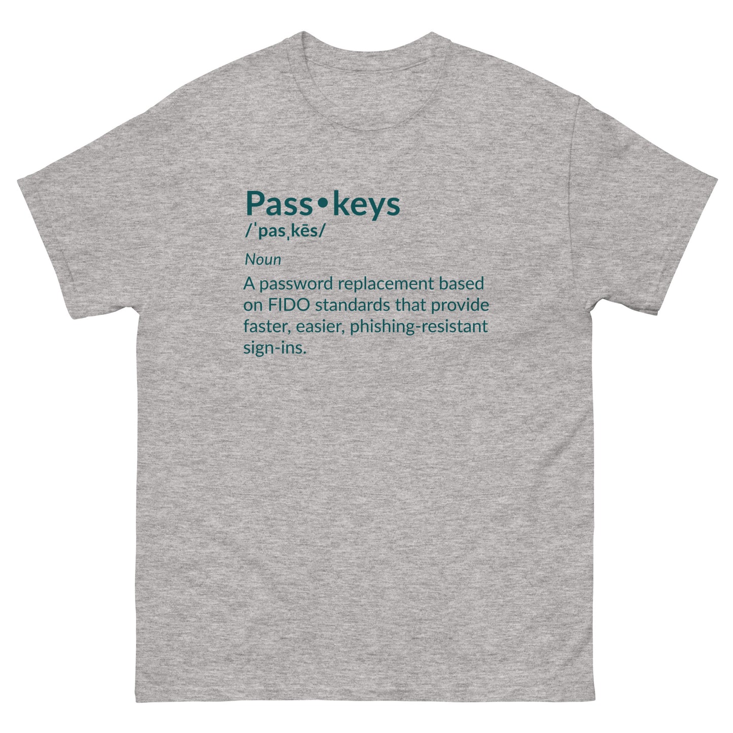 Passkey Definition - Classic Fit Tee