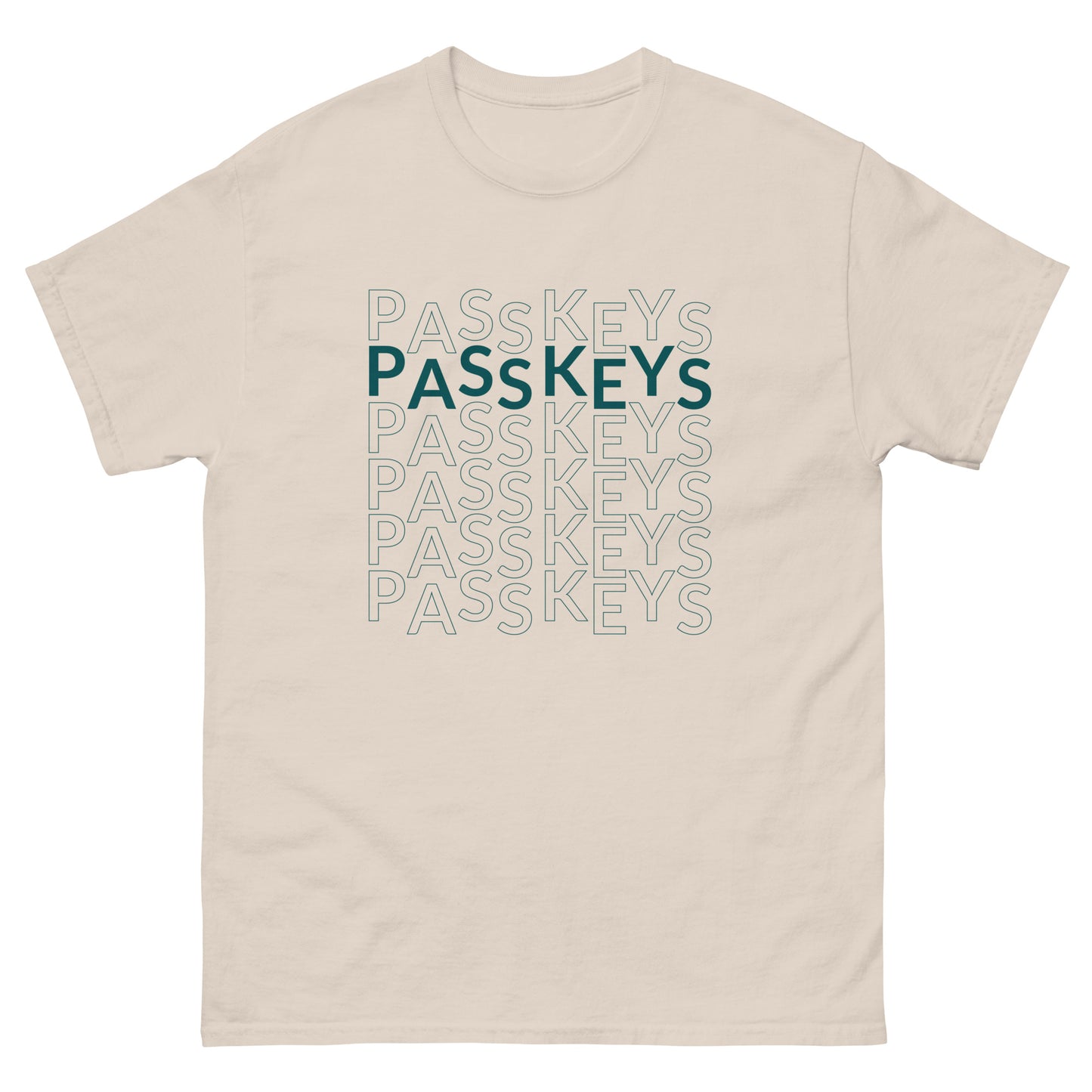 Passkeys on Repeat - Classic Fit Tee