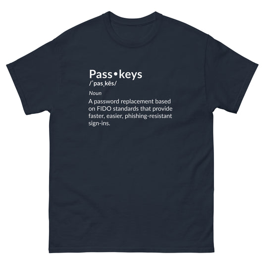 Passkey Definition - Classic Fit Tee