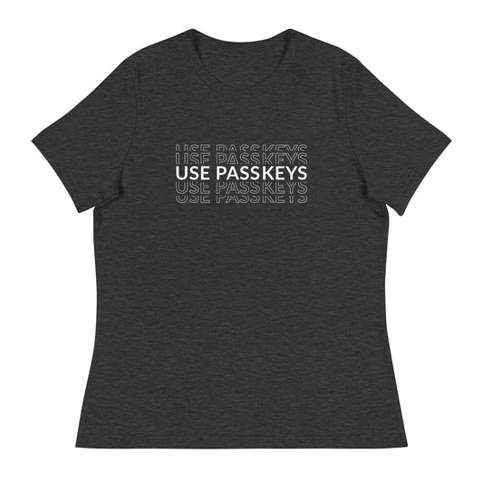 Use Passkeys - Women's Relaxed Tee