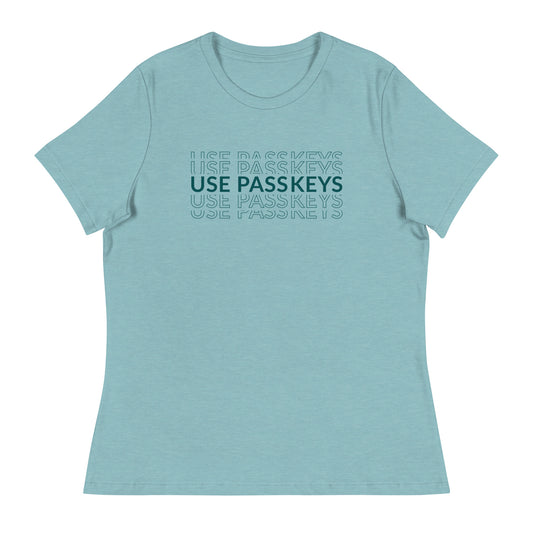 Use Passkeys - Women's Relaxed Tee